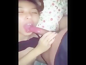 sarap na sarap si gf sa tite ko