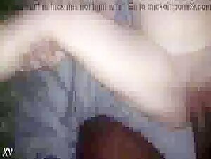 White slut loves his hard black cock