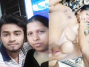 Bangladeshi chubby wife threesome by brother in law in hotel